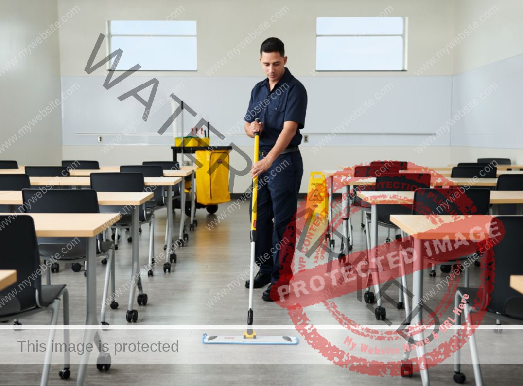 school schoonmaak werk en scholen schoonmaken